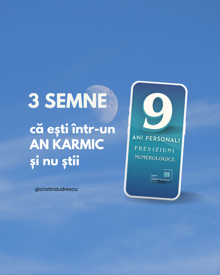 an karmic 3 semne numerologie previziuni