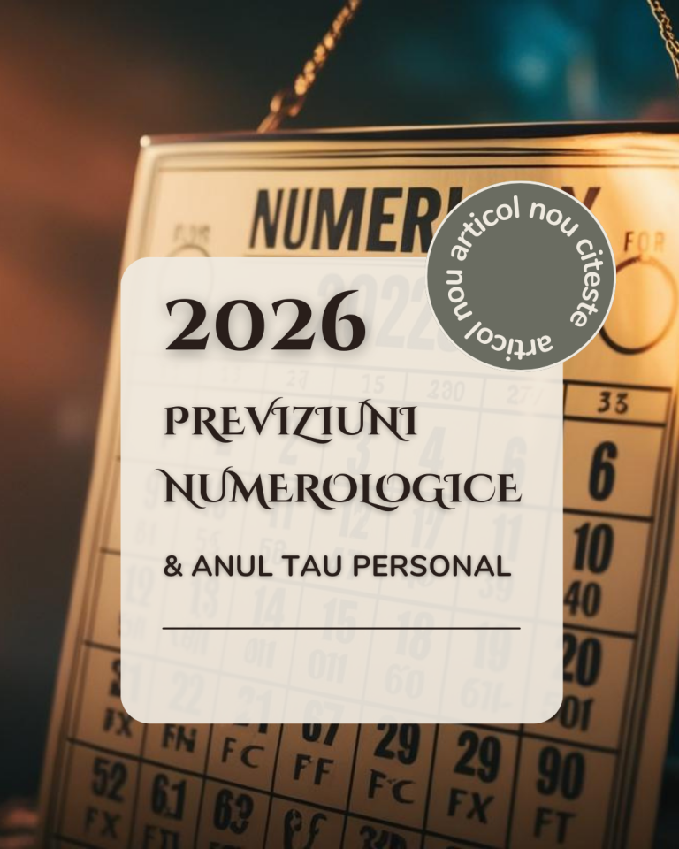 2026 PREVIZIUNI NUMEROLOGICE