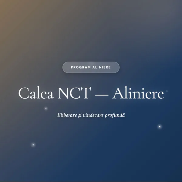 Program Aliniere-Calea NCT-Cristina Udrescu