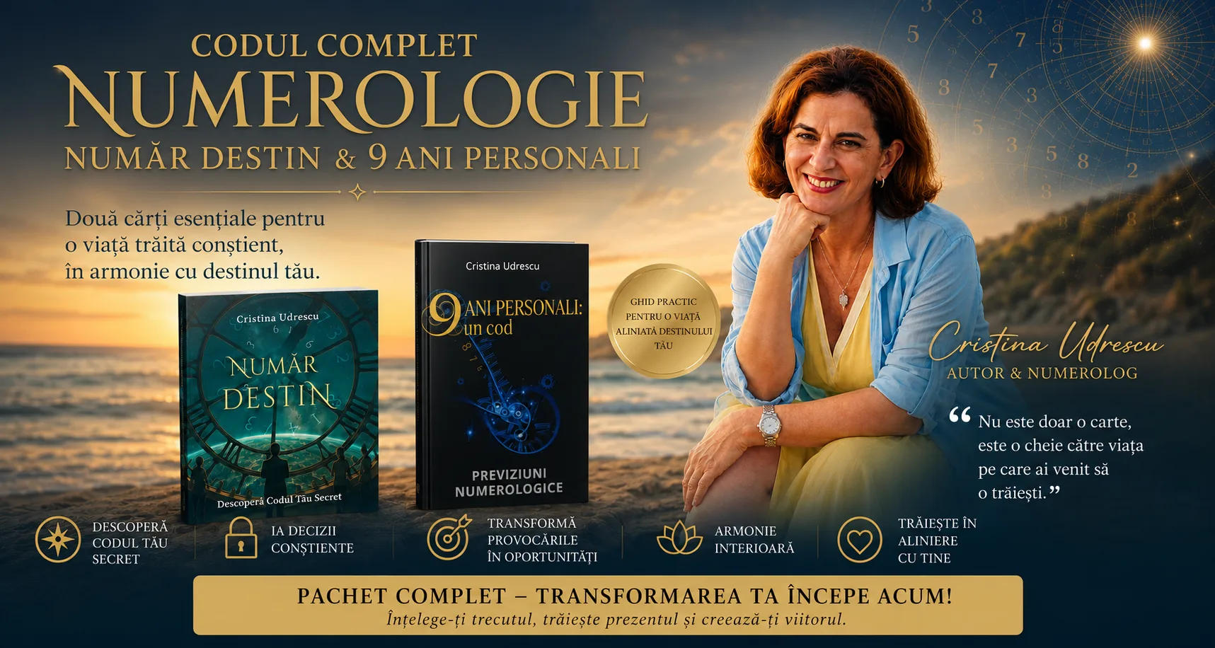 Set carti numerologie numar destin 9 ani personali previziuni numerologice landscape
