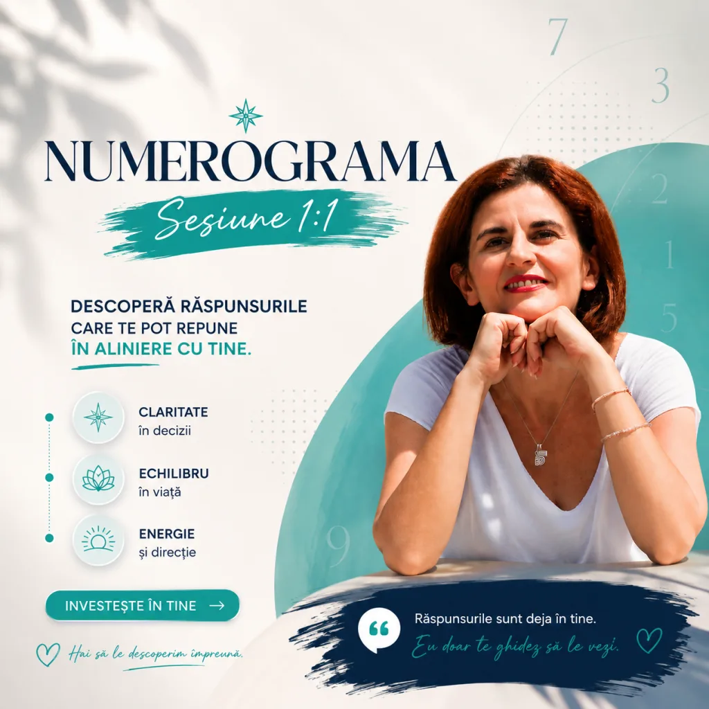 numerograma personala sesiune cristina udrescu numerolog