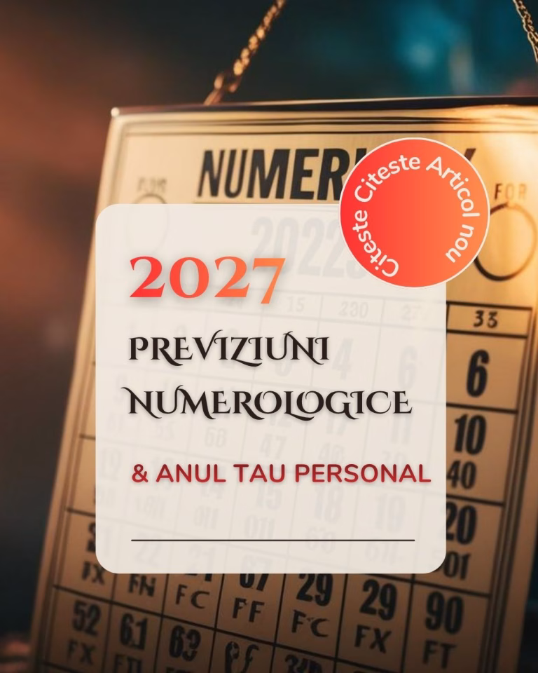Previziuni numerologice 2027 și anul tău personal